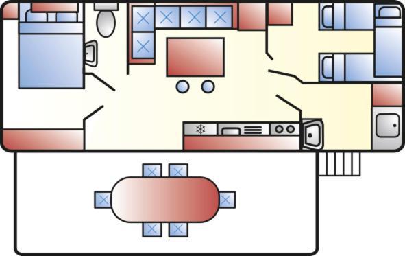 Albatross Mobile Homes On Camping Playa Brava Палс Екстериор снимка
